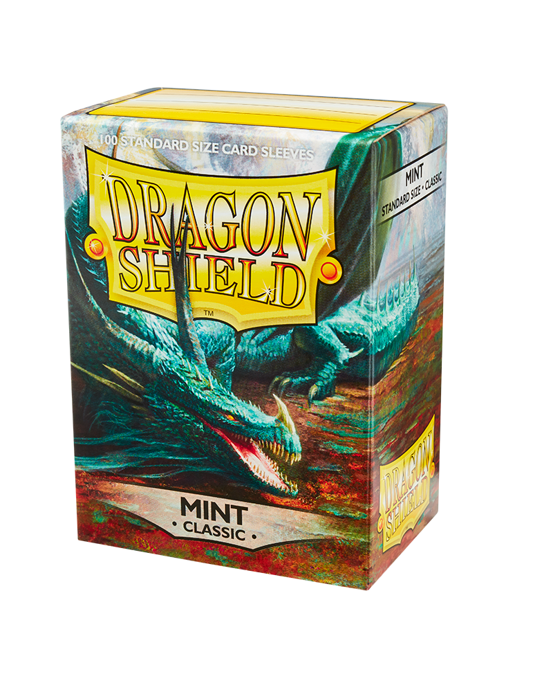 Dragon Shield | Standard Size Sleeves | 100ct | Mint (Classic)