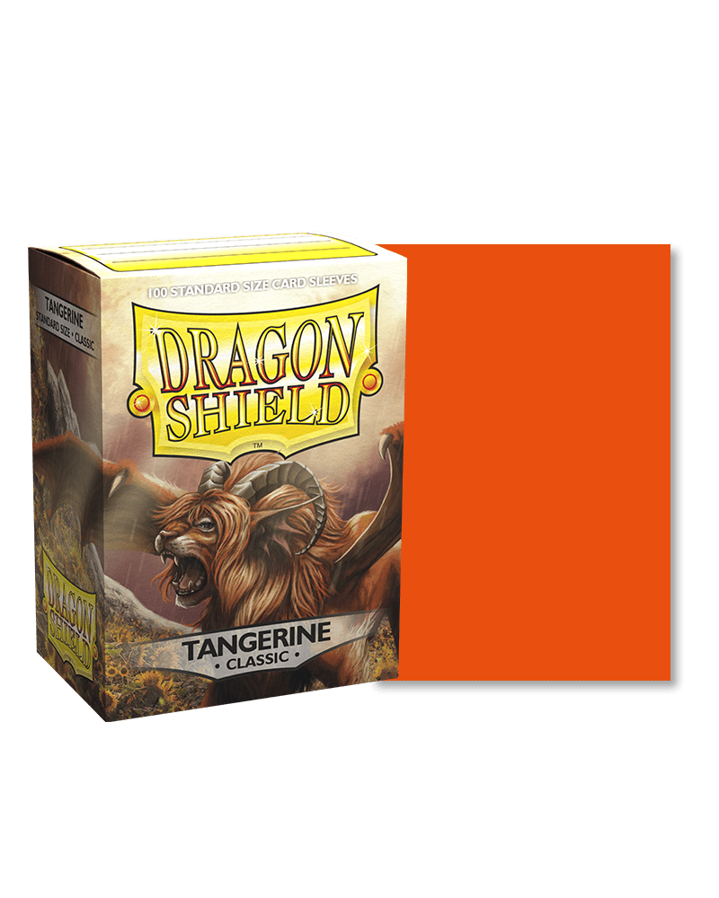 Dragon Shield | Standard Size Sleeves | 100ct | Tangerine (Classic)