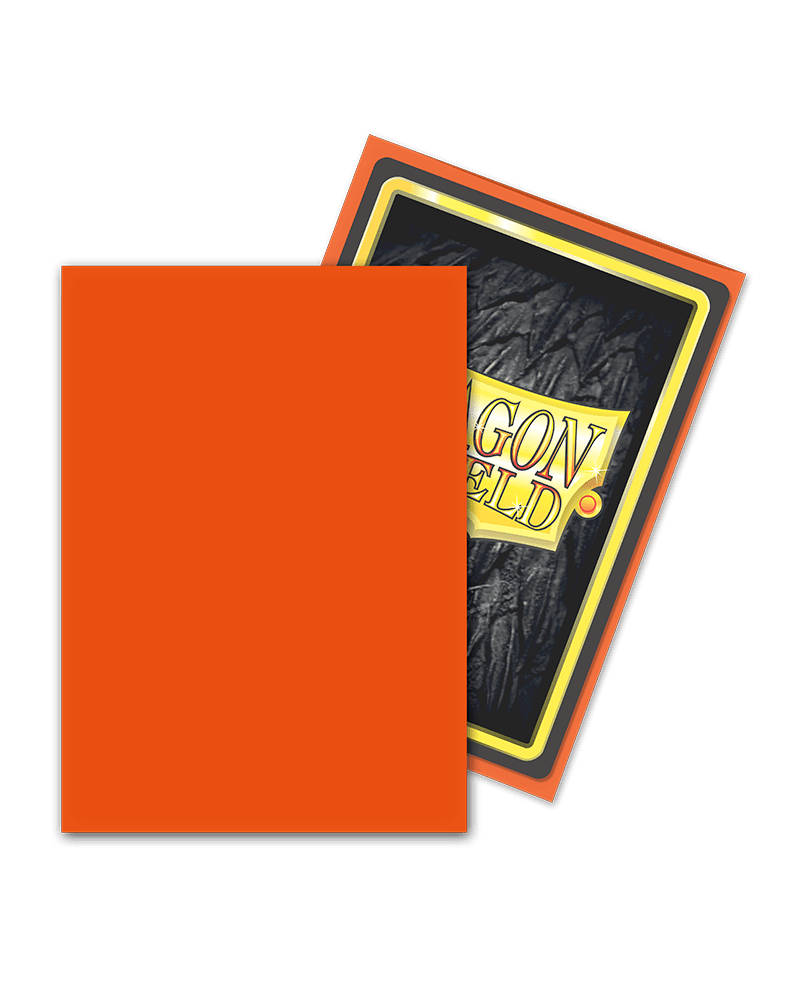 Dragon Shield | Standard Size Sleeves | 100ct | Tangerine (Classic)