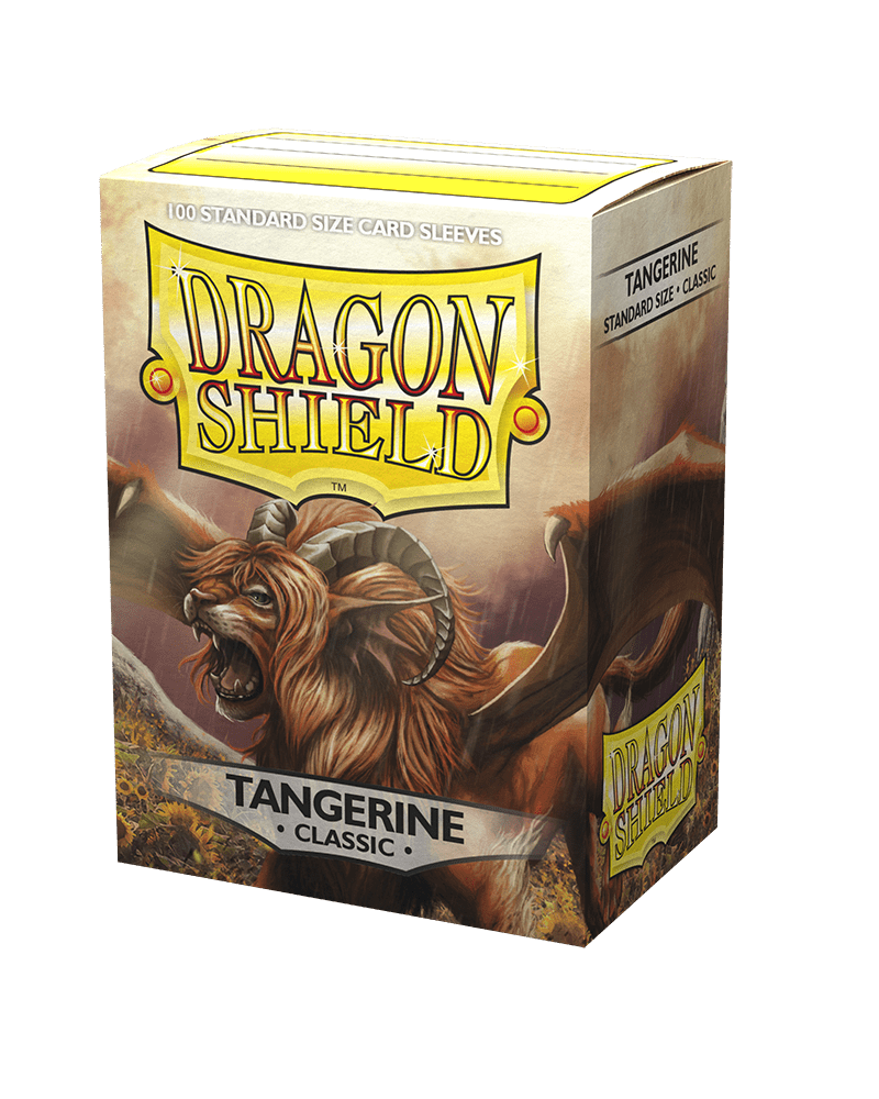 Dragon Shield | Standard Size Sleeves | 100ct | Tangerine (Classic)