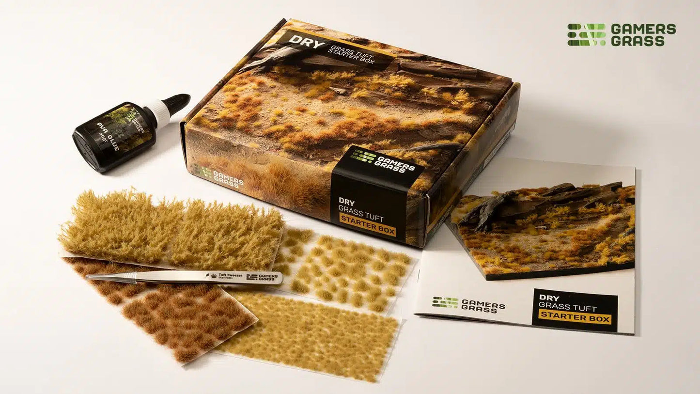 Gamer Grass | Dry Grass Tuft: Starter Box