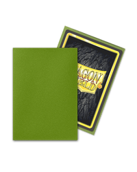 Dragon Shield Matte Sleeves | Japanese Size | 60ct Olive