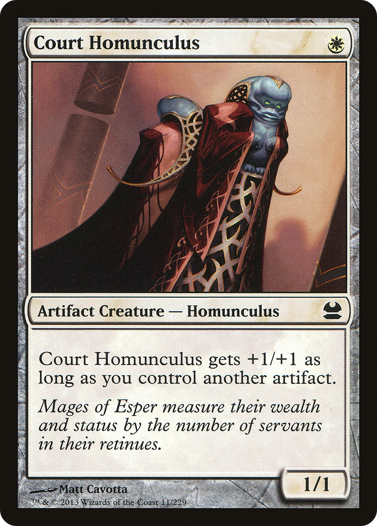 Court Homunculus [Modern Masters] Foil