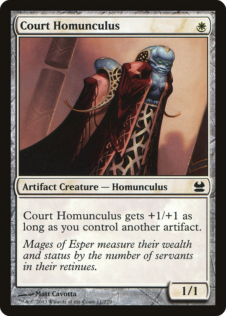 Court Homunculus [Modern Masters] Foil