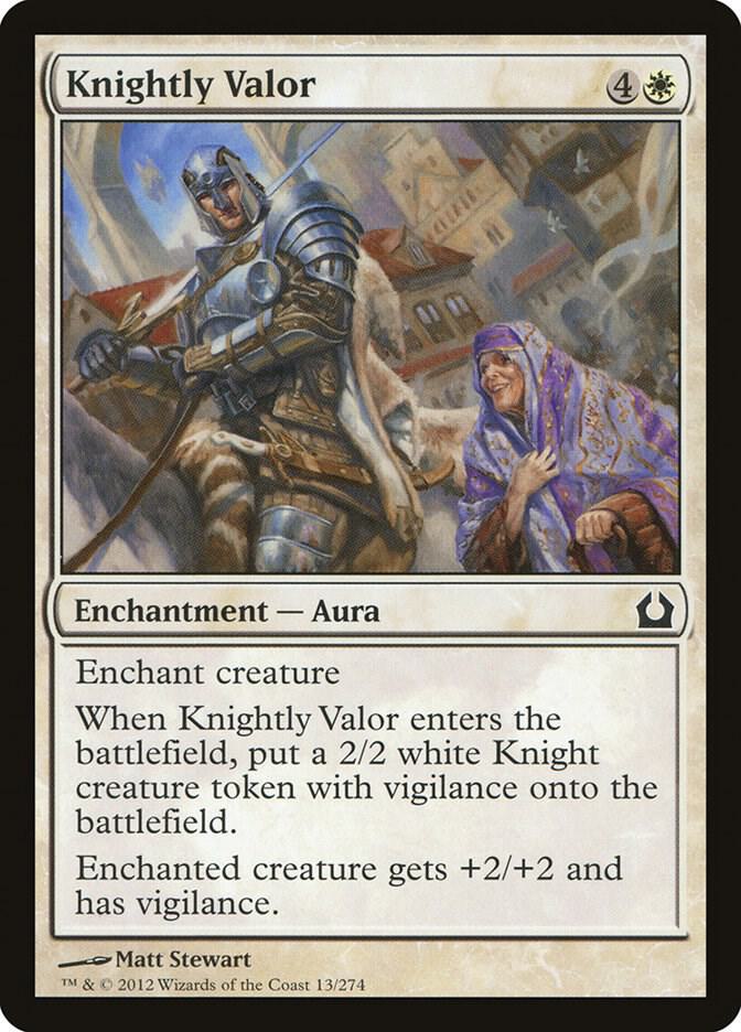 Knightly Valor 13/274 (Return to Ravnica) 