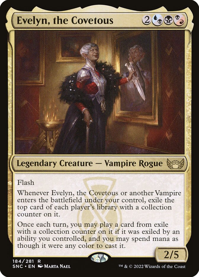 Evelyn, the Covetous 184/281 (Streets of New Capenna) 