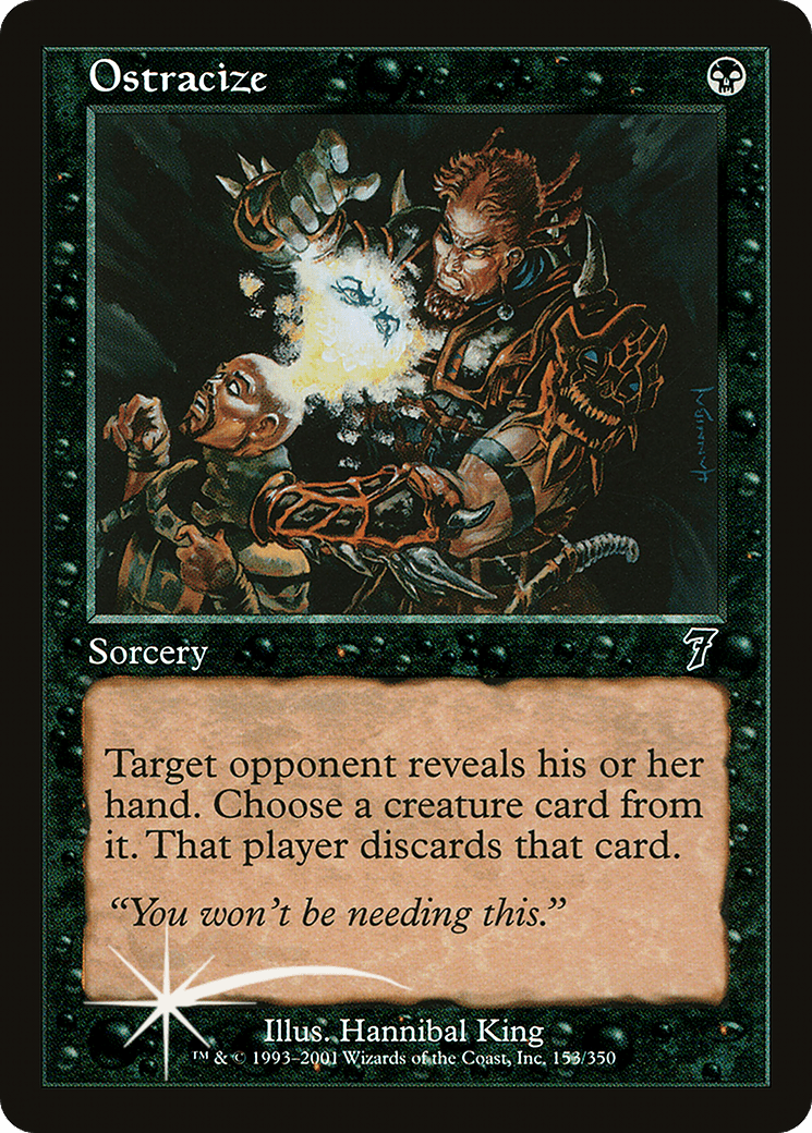 Ostracize (7ED-153★) - Seventh Edition Foil