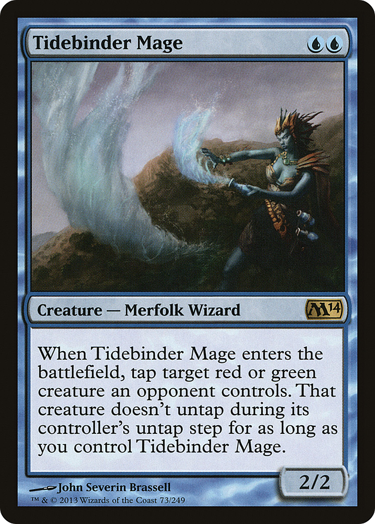 Tidebinder Mage [Magic 2014] Foil