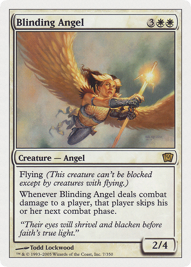 Blinding Angel [Ninth Edition] Foil