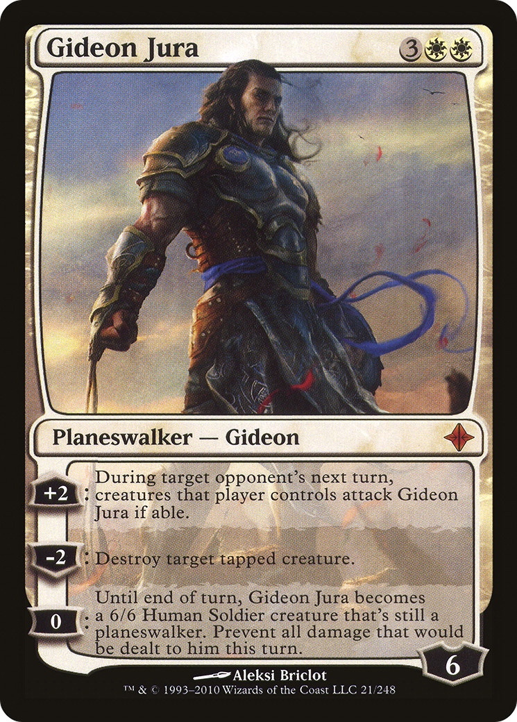 Gideon Jura [Rise of the Eldrazi] Foil