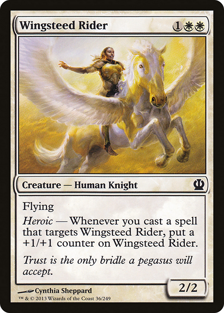 Wingsteed Rider [Theros] Foil