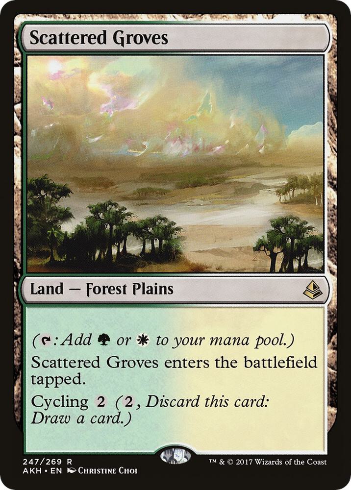 Scattered Groves 247 (Amonkhet) 