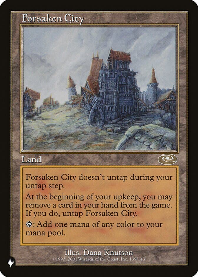 Forsaken City |  (PLS-139) [The List]