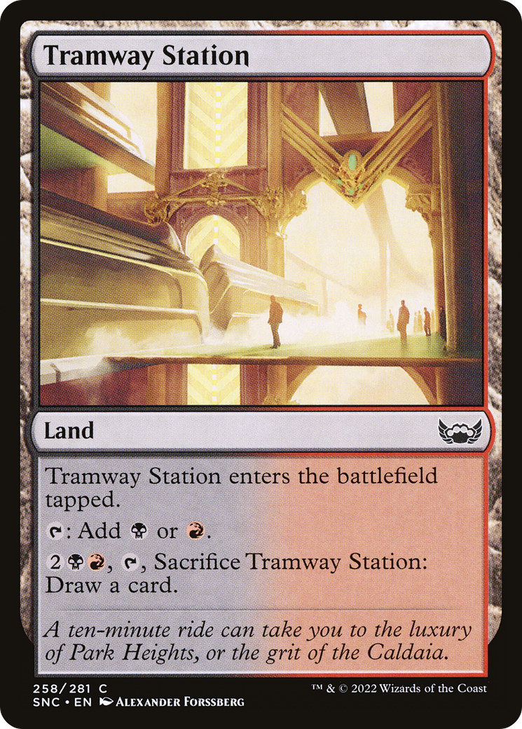 Tramway Station [Streets of New Capenna] Foil
