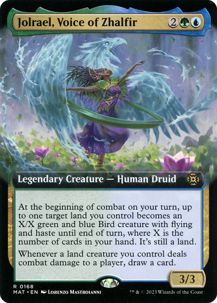 Jolrael, Voice of Zhalfir (Extended Art) [March of the Machine: The Aftermath] Foil