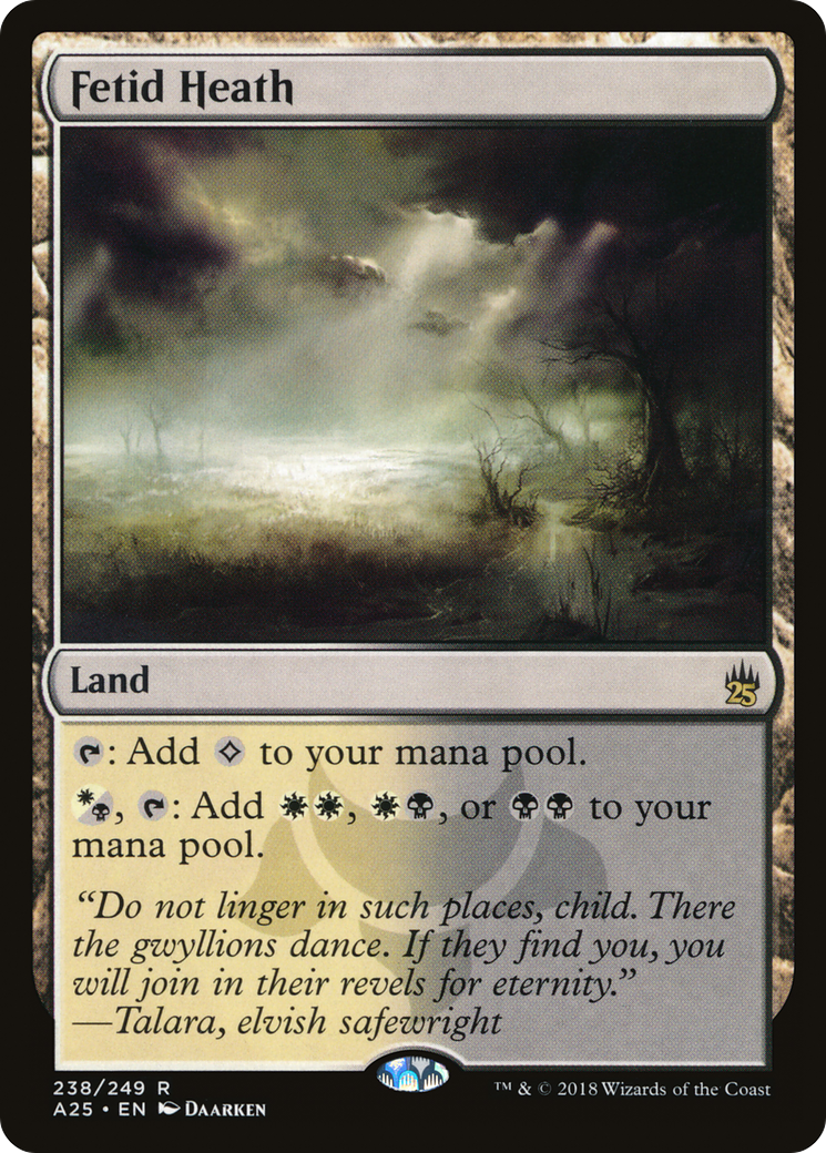 Fetid Heath [Masters 25] Foil