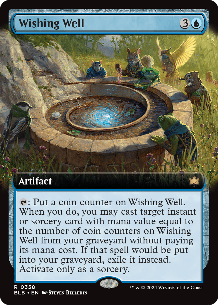 Wishing Well (Extended Art) [Bloomburrow] Foil