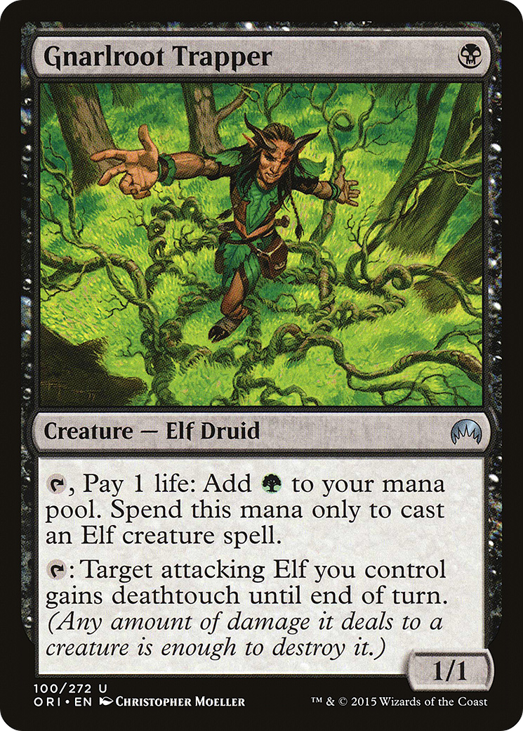 Gnarlroot Trapper [Magic Origins] Foil
