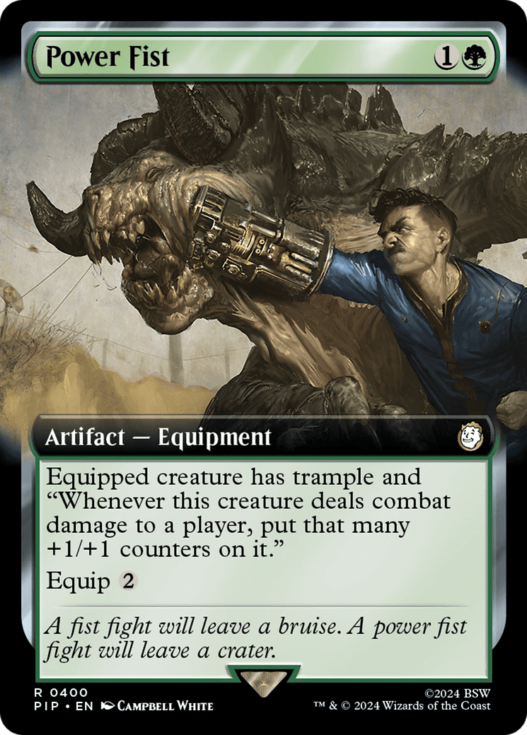 Power Fist (Extended Art) [Fallout] Foil