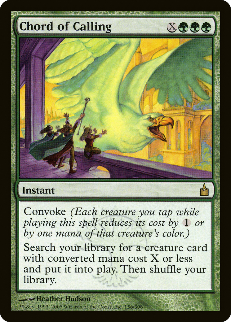 Chord of Calling [Ravnica: City of Guilds] Foil