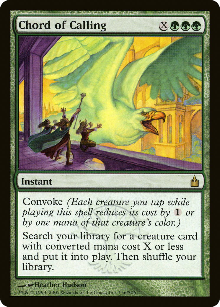 Chord of Calling [Ravnica: City of Guilds] Foil