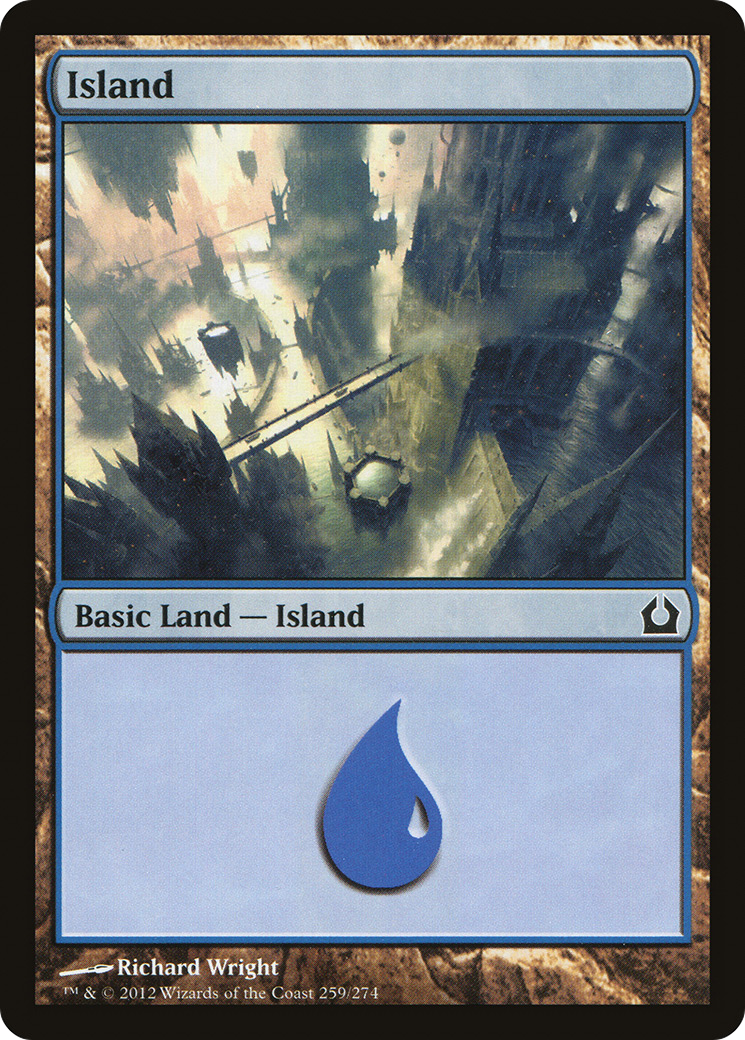 Island (259) [Return to Ravnica] Foil