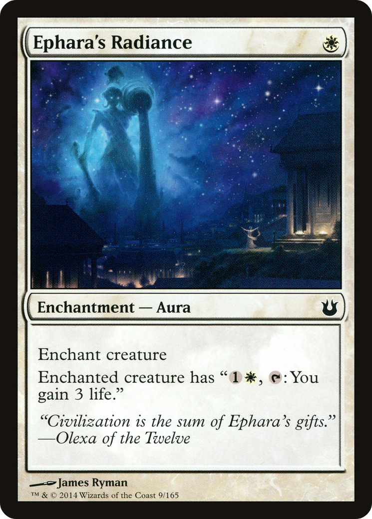 Ephara's Radiance [Born of the Gods] Foil