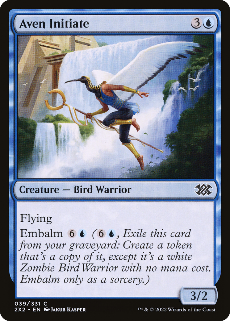 Aven Initiate [Double Masters 2022] Foil