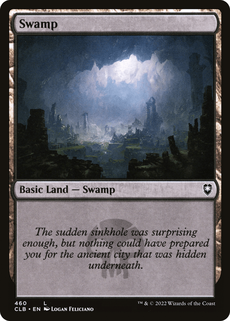 Swamp (460) [Commander Legends: Battle for Baldur's Gate] Foil