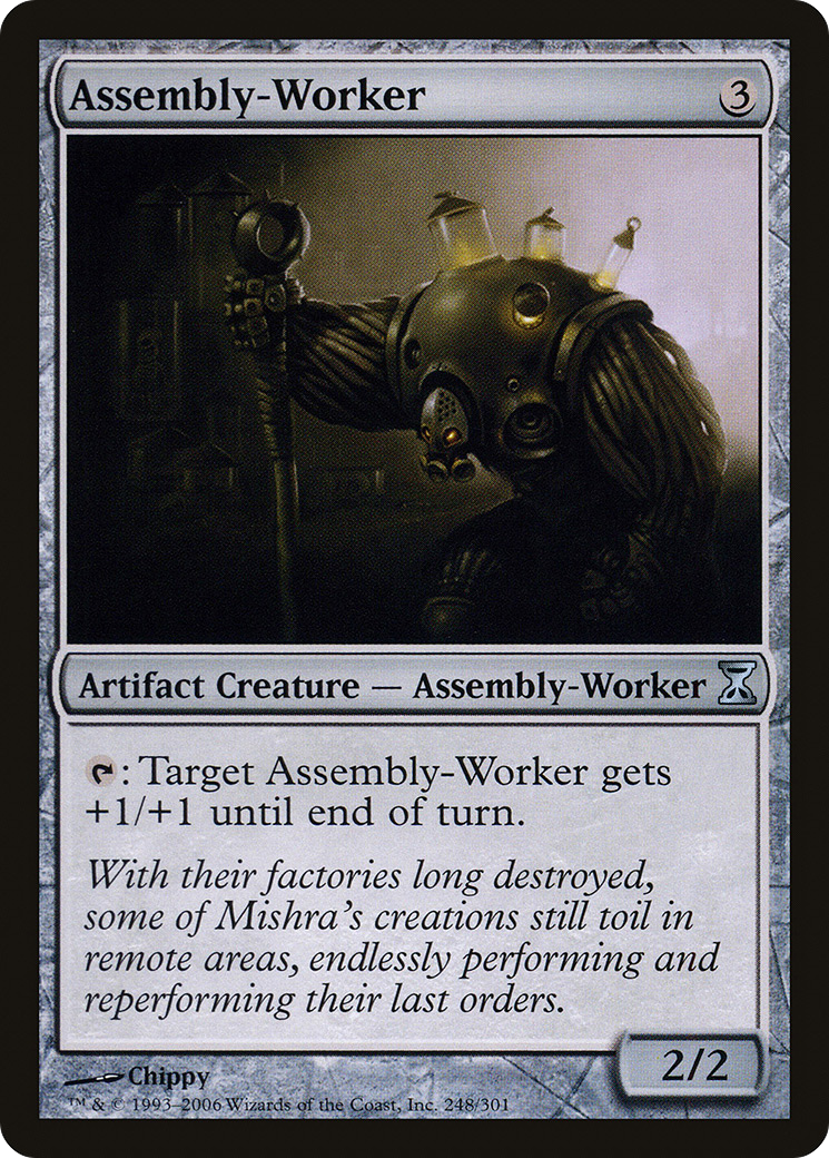 Assembly-Worker [Time Spiral] Foil