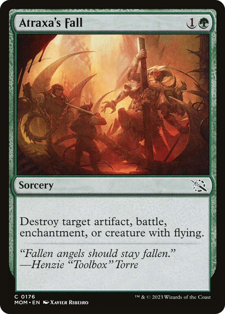 Atraxa's Fall [March of the Machine] Foil