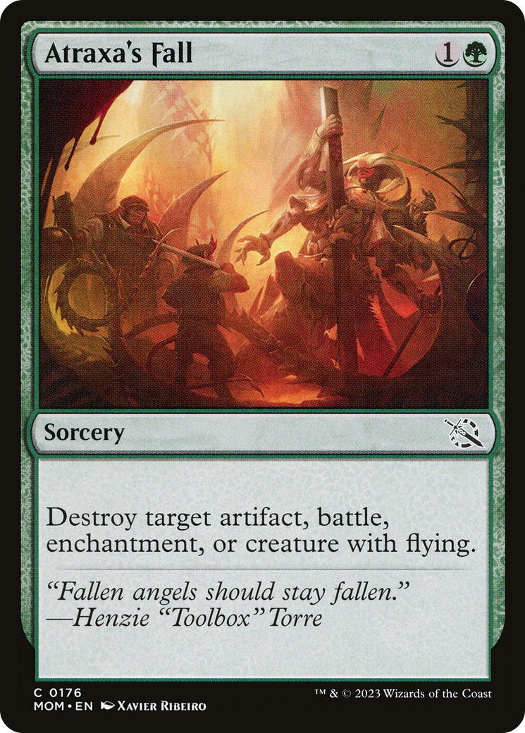 Atraxa's Fall [March of the Machine] Foil