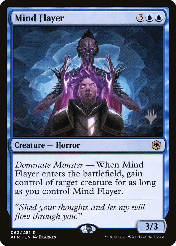 Mind Flayer (Promo Pack) [Dungeons & Dragons: Adventures in the Forgotten Realms Promos] Foil