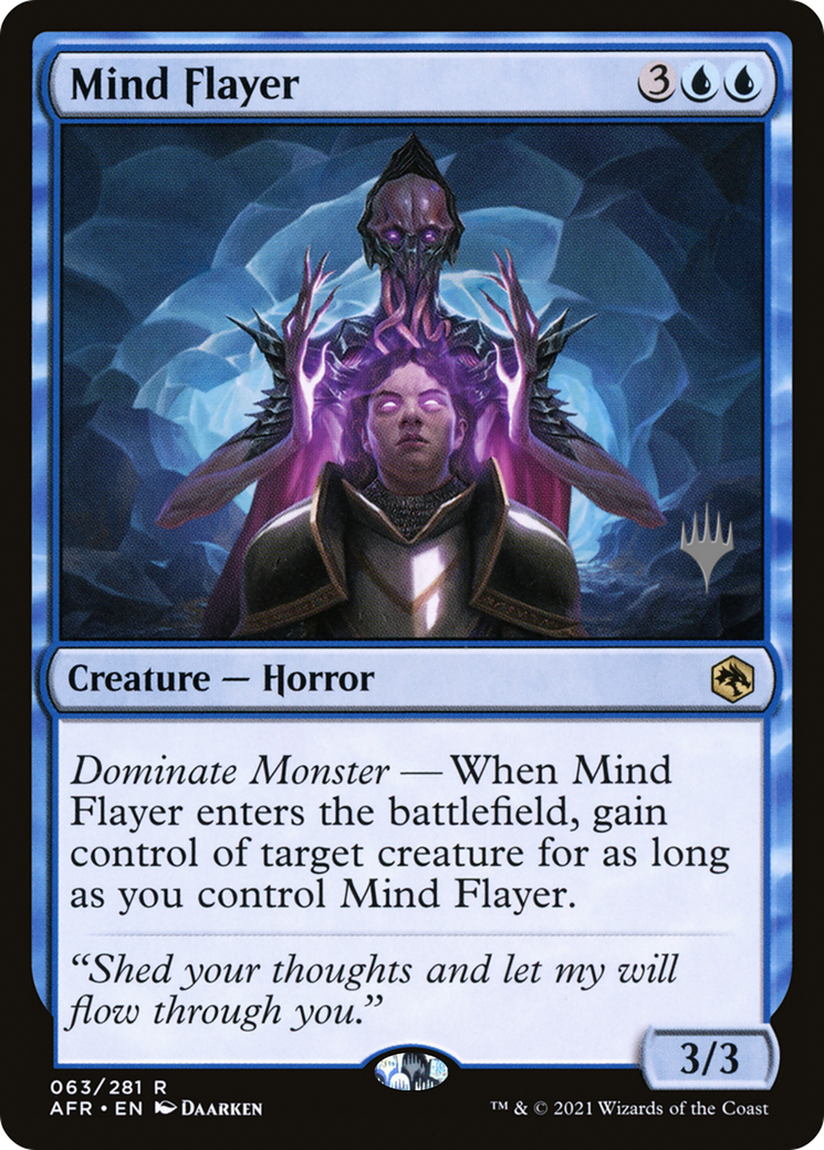 Mind Flayer (Promo Pack) [Dungeons & Dragons: Adventures in the Forgotten Realms Promos] Foil
