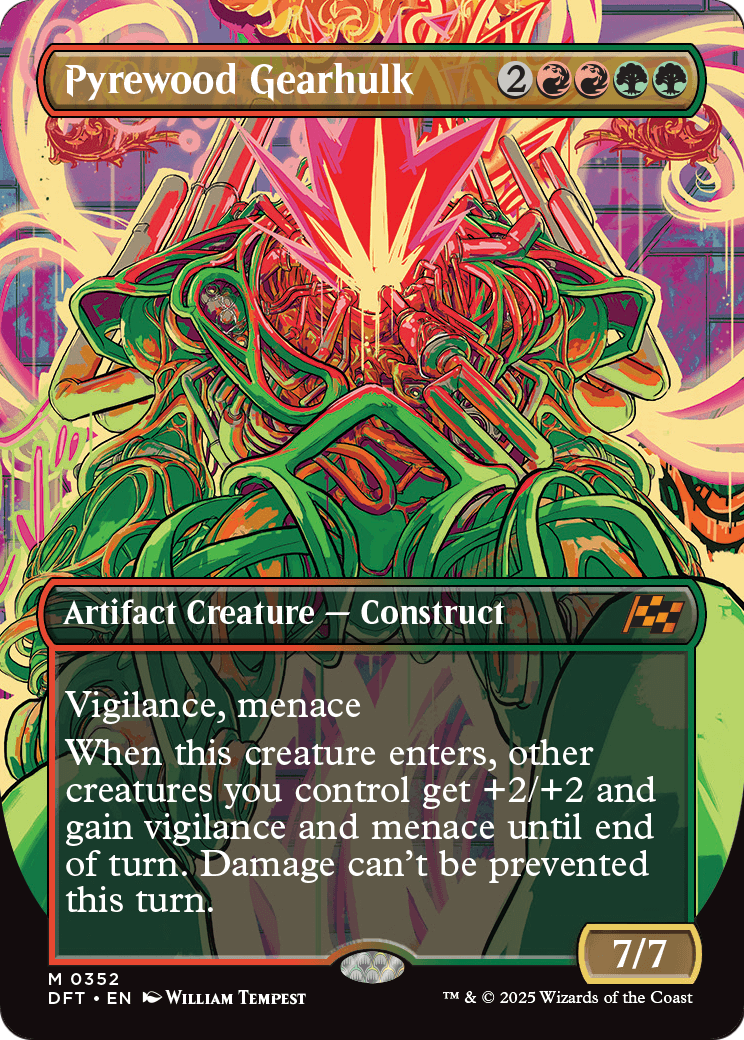 Pyrewood Gearhulk |  Foil (352) [Aetherdrift]