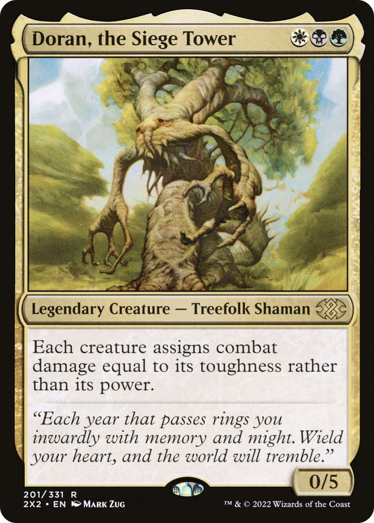 Doran, the Siege Tower [Double Masters 2022] Foil