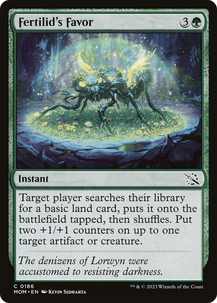 Fertilid's Favor [March of the Machine] Foil