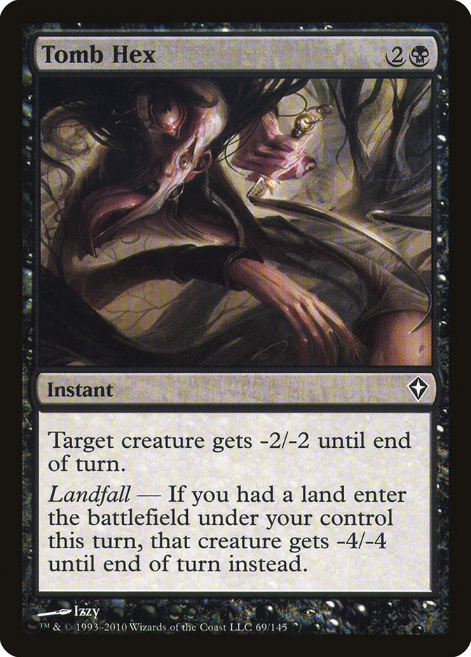 Tomb Hex 69/145 (Worldwake)  - Foil