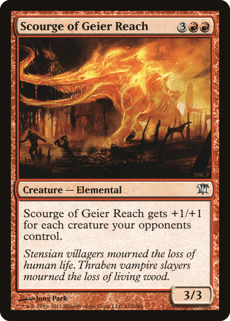 Scourge of Geier Reach [Innistrad] Foil