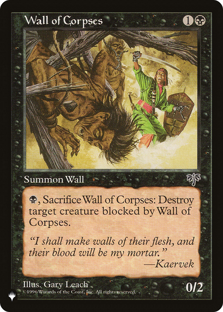 Wall of Corpses |  (MIR-151) [The List]