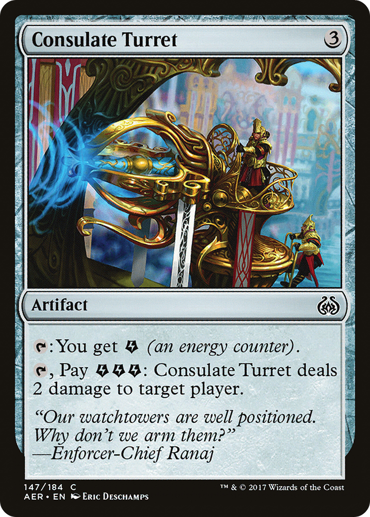 Consulate Turret [Aether Revolt] Foil