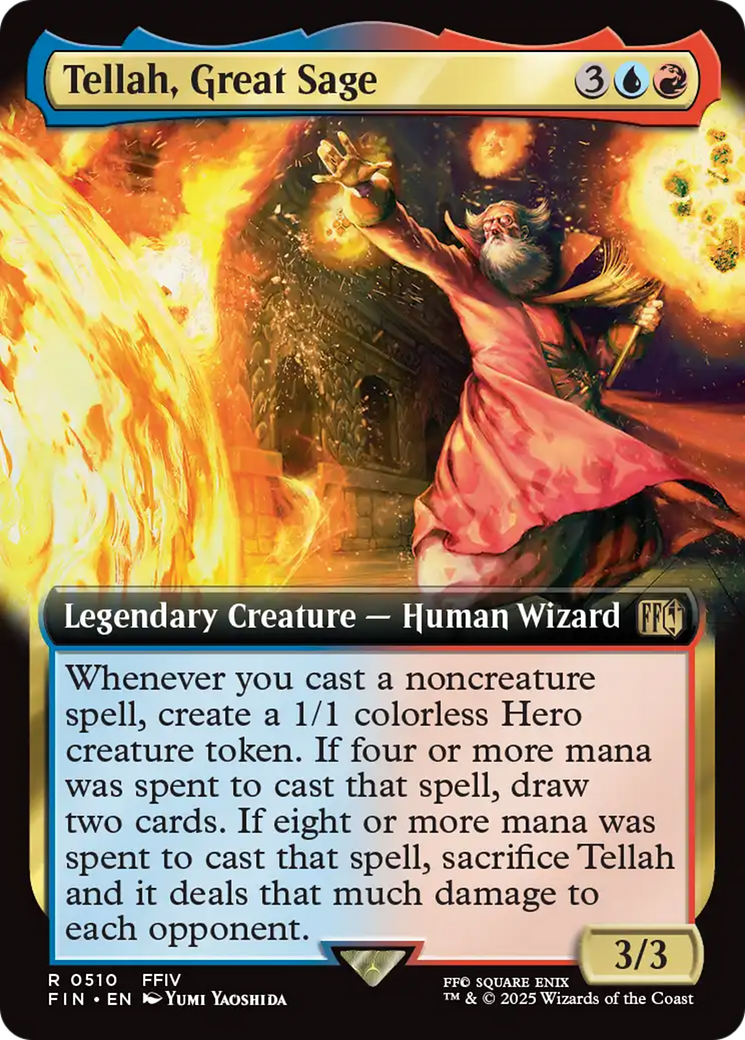Tellah, Great Sage (510) [FINAL FANTASY] : (Extended Art)