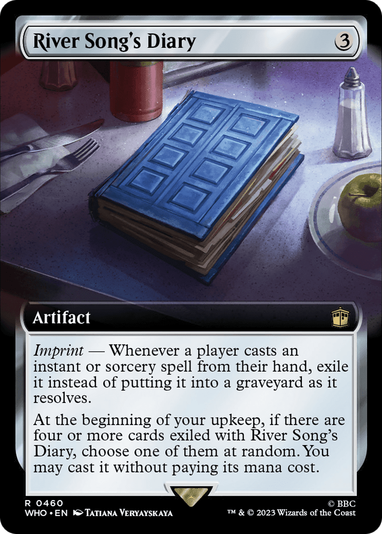River Song's Diary (Extended Art) [Doctor Who] Foil