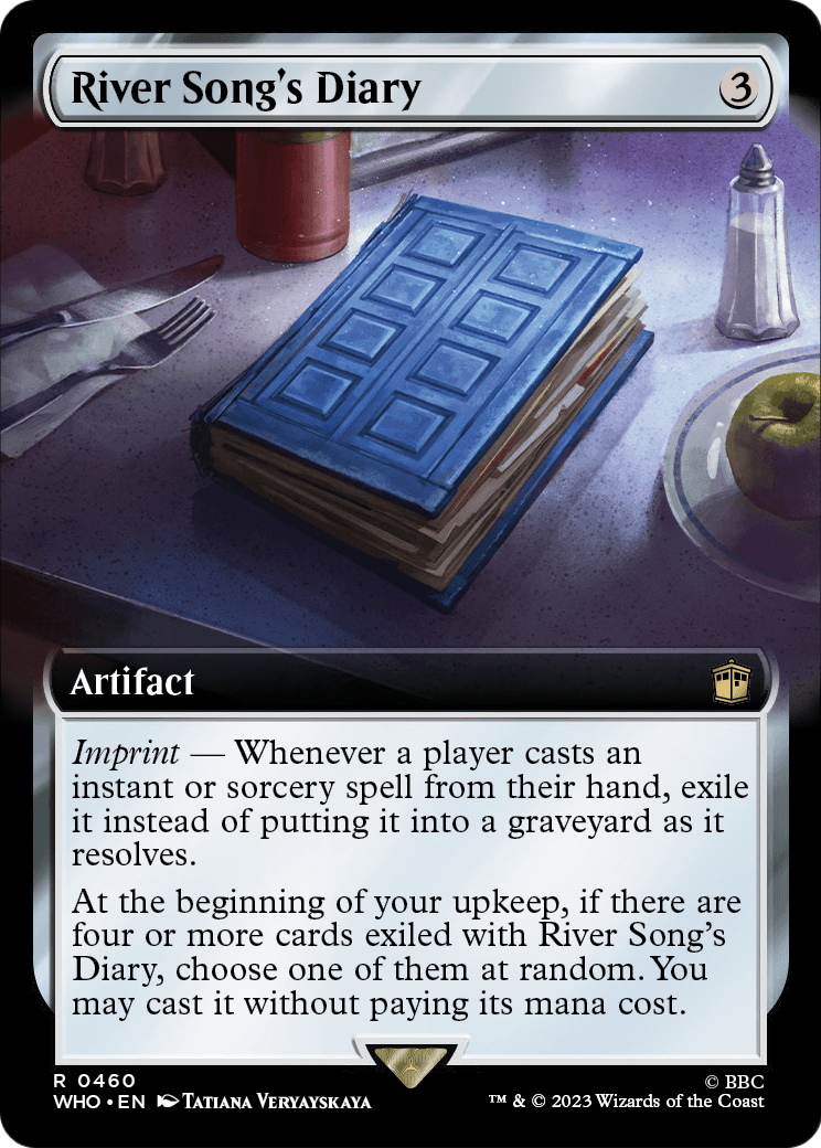 River Song's Diary (Extended Art) [Doctor Who] Foil