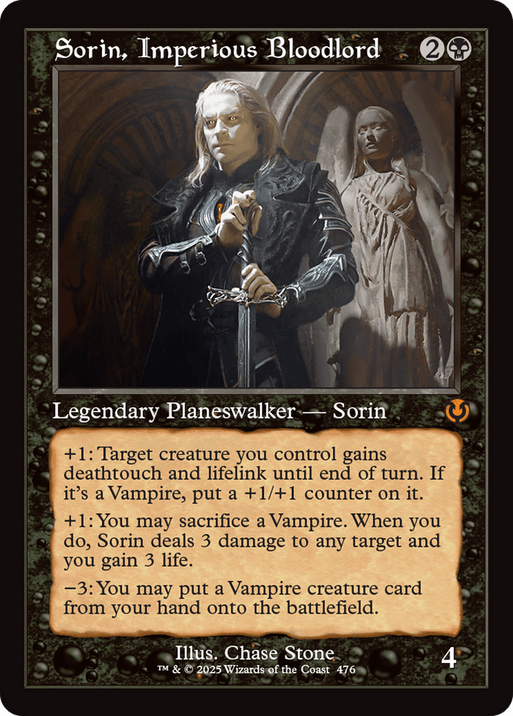 Sorin, Imperious Bloodlord (Retro Frame) (-476) [Innistrad Remastered]