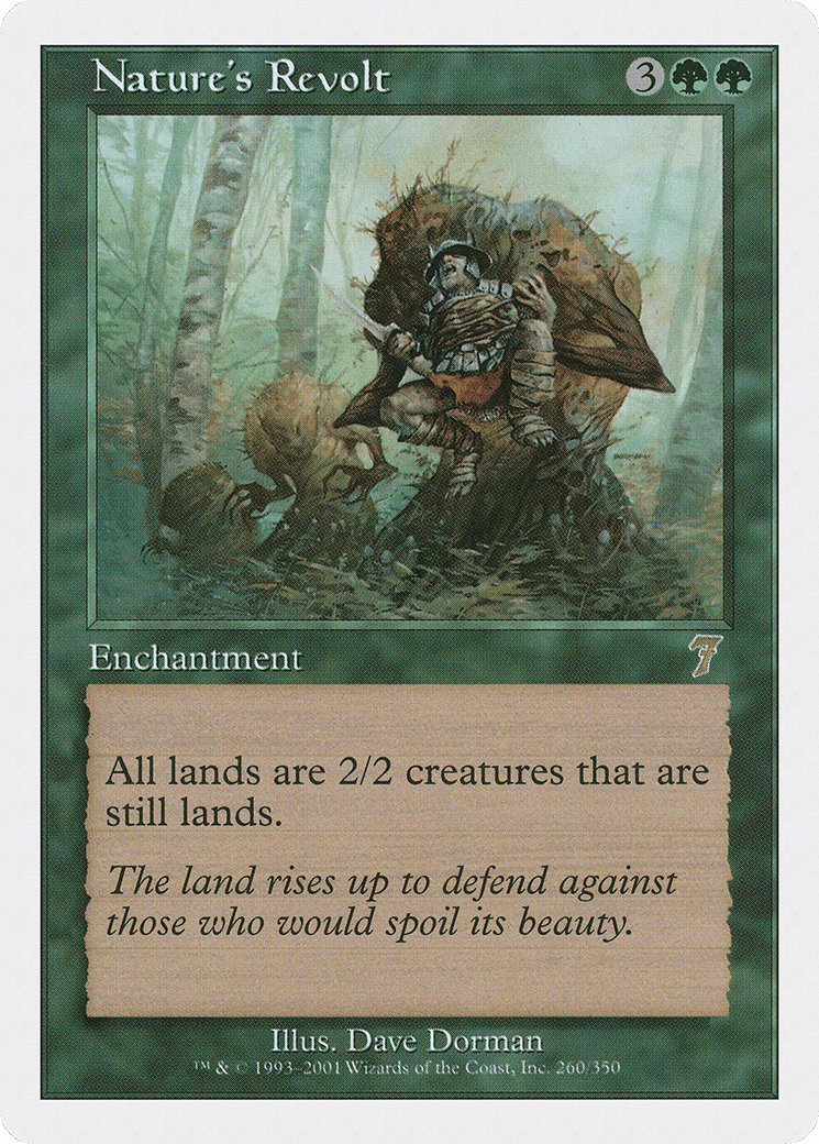 Nature's Revolt [Seventh Edition] Foil