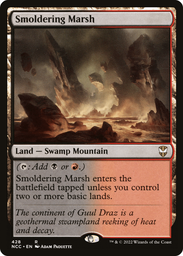 Smoldering Marsh [Streets of New Capenna Commander]