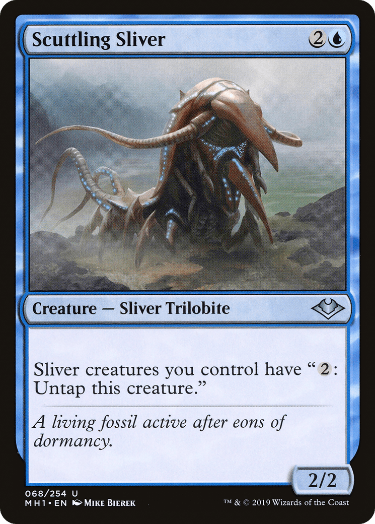 Scuttling Sliver [Modern Horizons] Foil