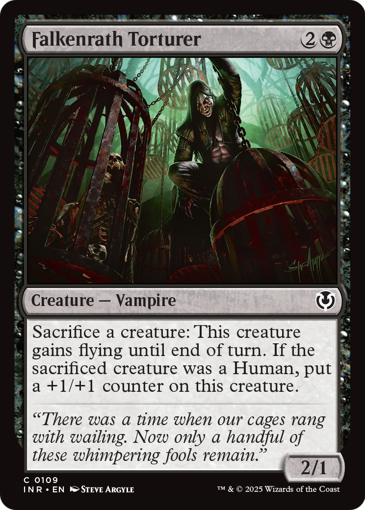 Falkenrath Torturer (-109) [Innistrad Remastered]  Foil