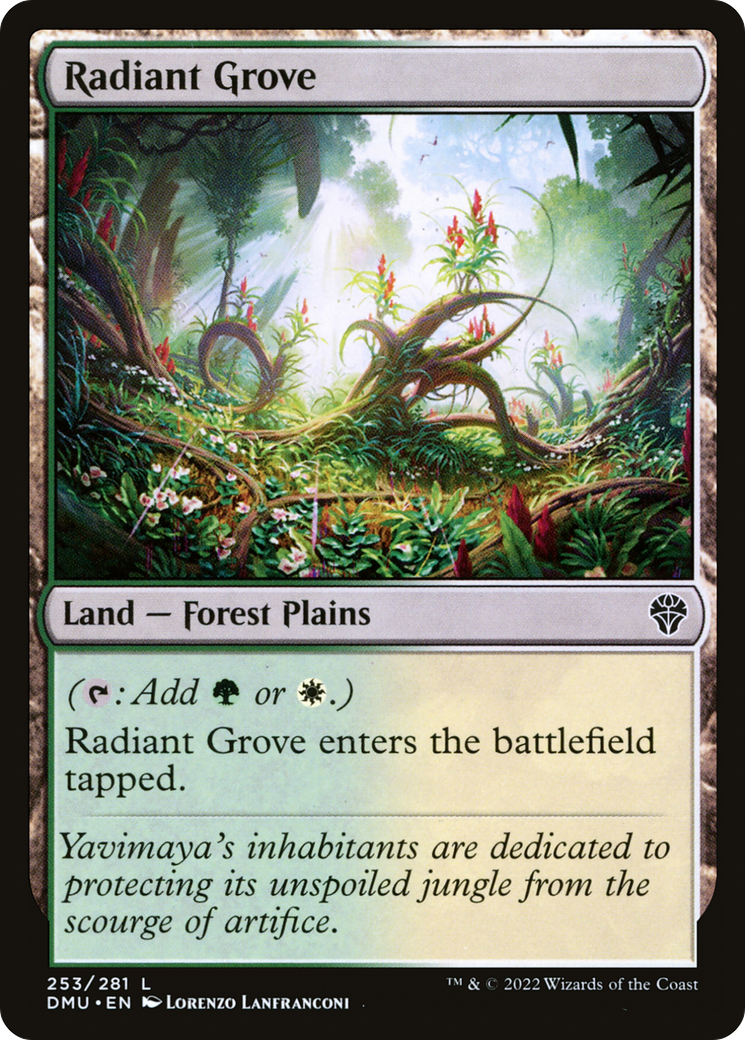 Radiant Grove [Dominaria United] Foil